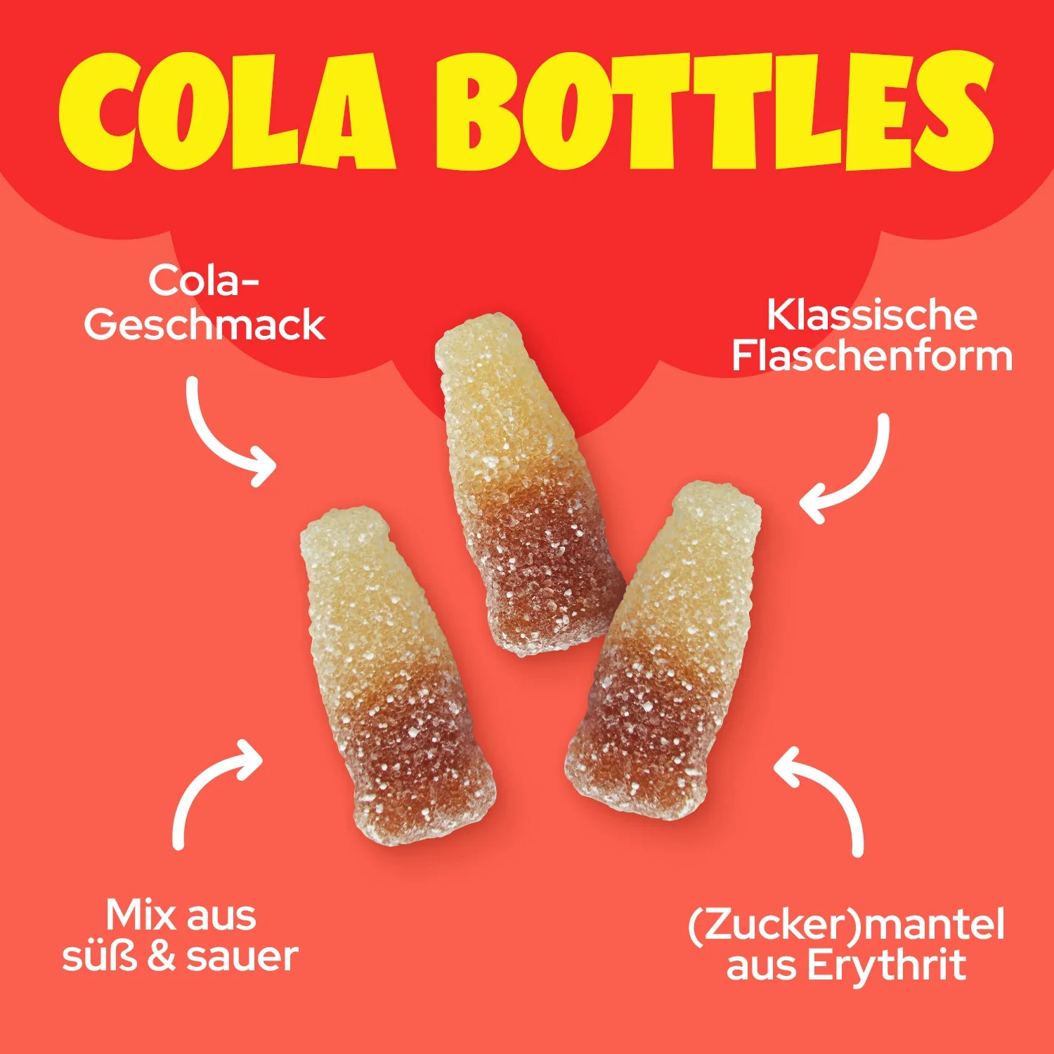Cola Bottles Gummies