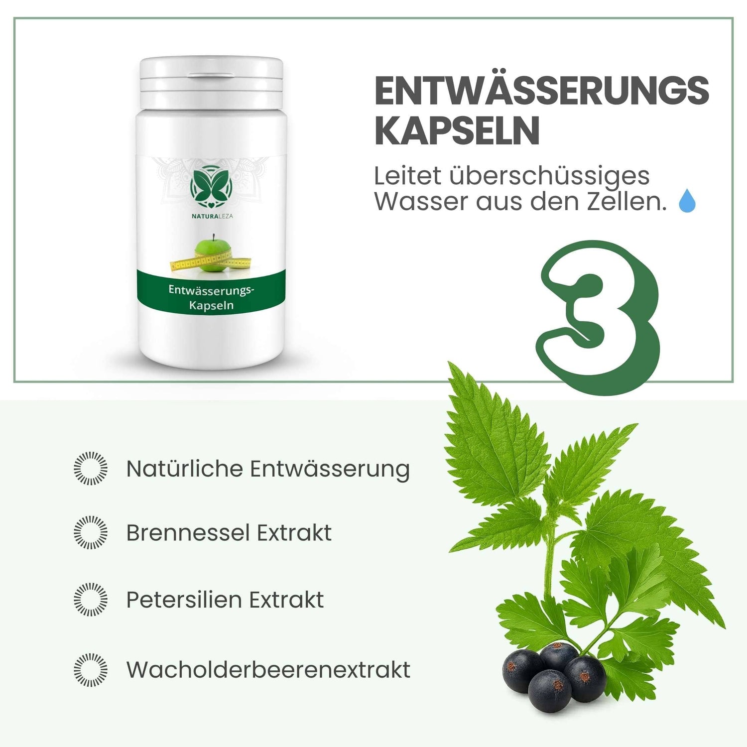Entwässerungs Kapseln Metabo Burn Naturaleza