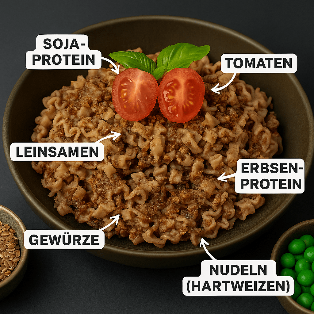 Inhaltsstoffe Protein Pasta Bolognese Naturaleza Protein Fertig Meals