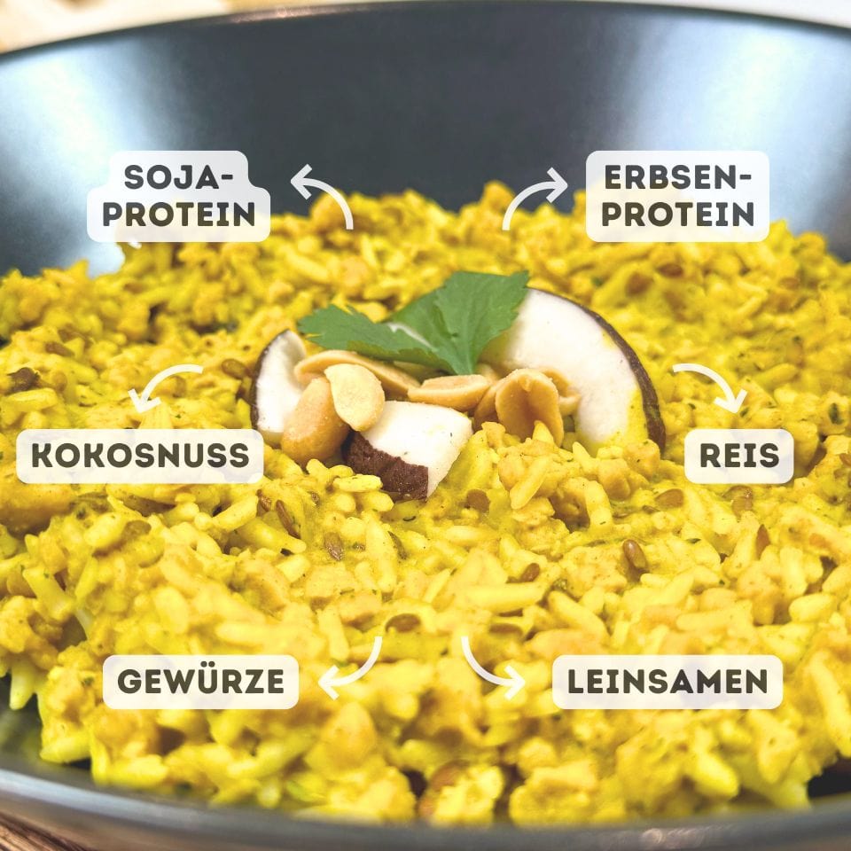 Repas d'essai gratuit - curry protéiné