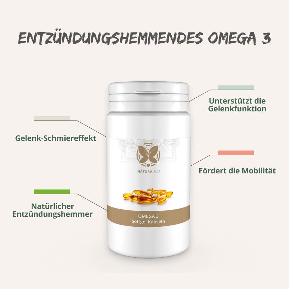 Gelenk Bundle Produkte Omega 3 Naturaleza