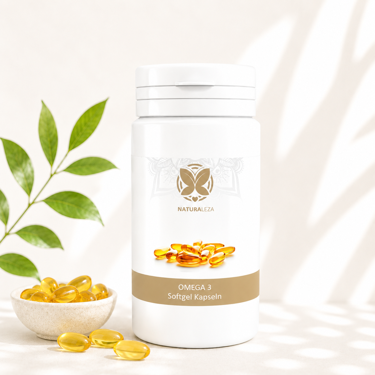 Gélules softgel d'oméga 3