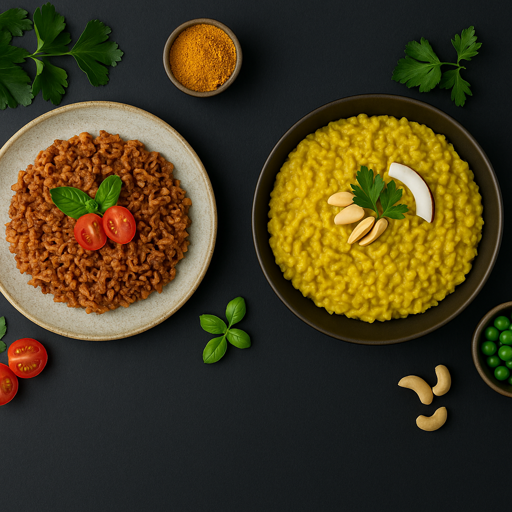 Protein Meal Bundle - Protein Curry & Protein Pasta Bolognese - Fertigmahlzeiten von Naturaleza