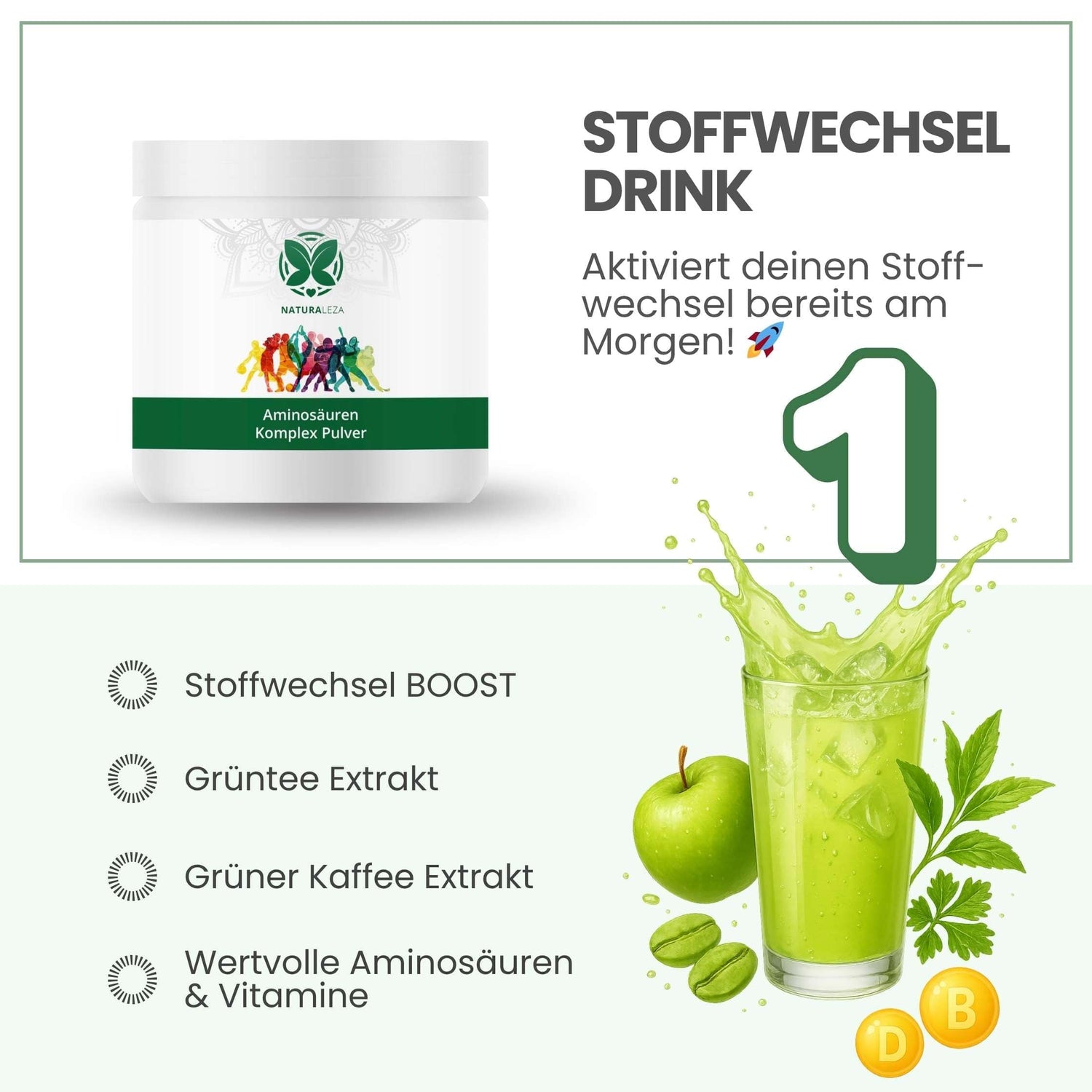 Stoffwechsel Drink Metabo Burn Naturaleza