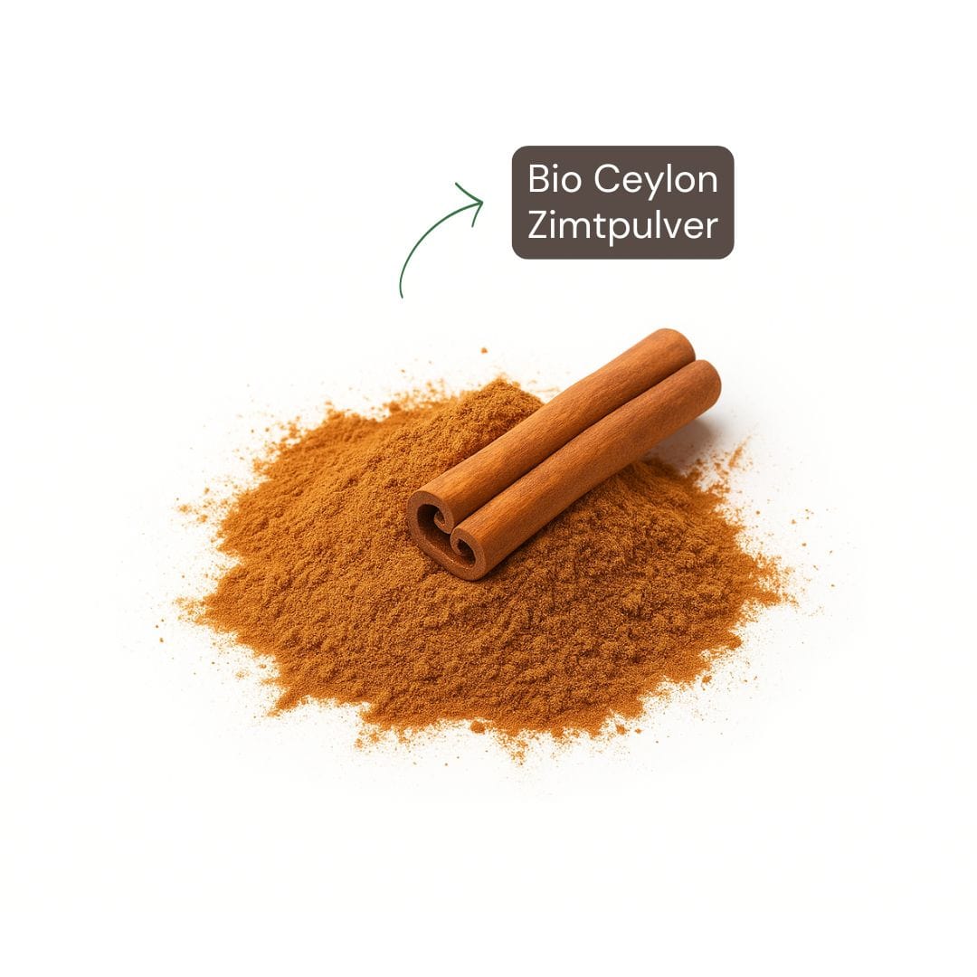 Inhaltsstoffe: 100% Bio Ceylon Zimt – besonders mild & kumarinarm