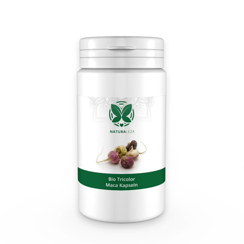 Tricolor Maca – 3-fach Maca Power für Energie, Hormone & Leistungsfähigkeit