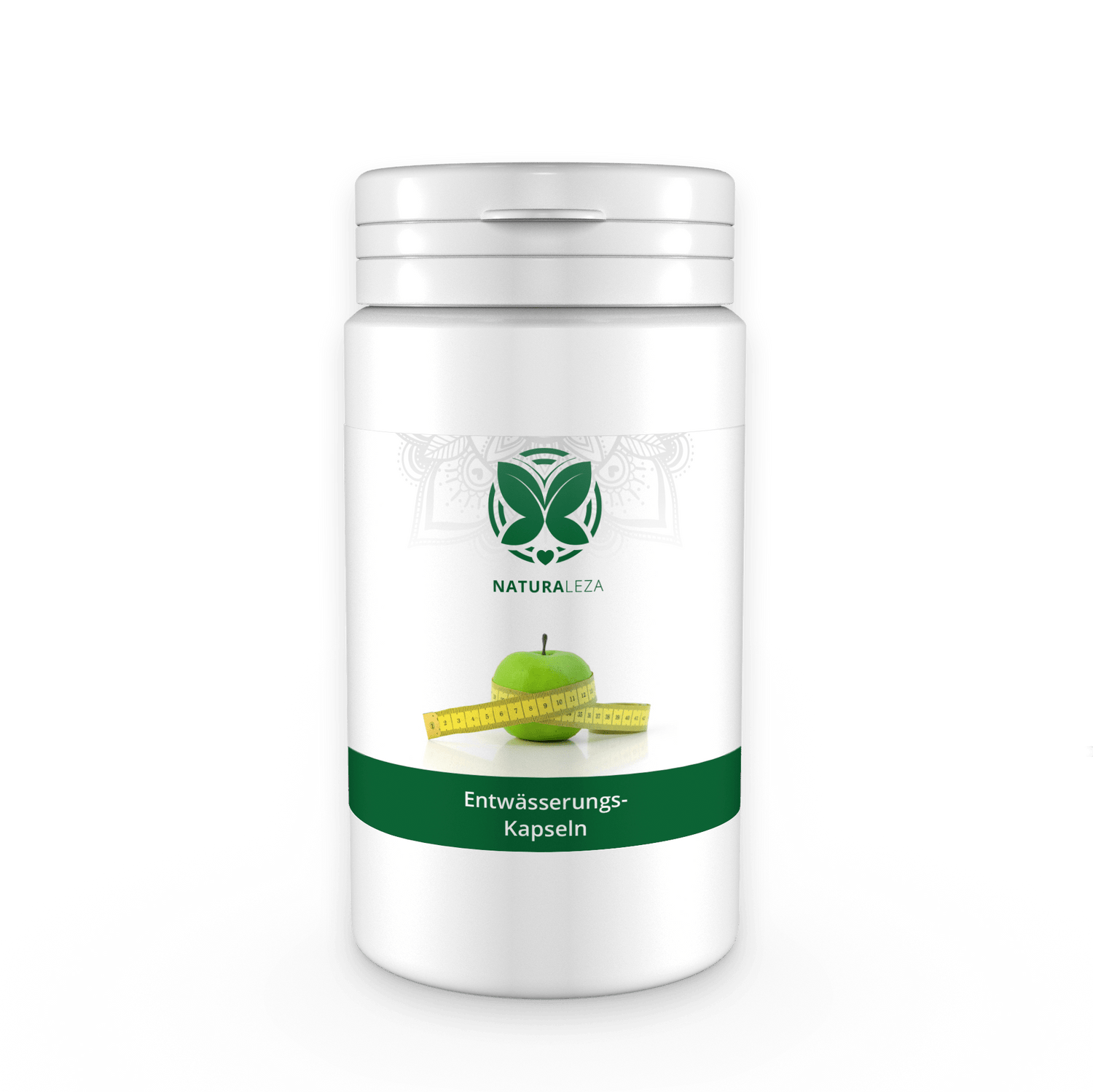 Entwässerungskapseln mit Brennnessel, Petersilie und Wacholder zur natürlichen Unterstützung bei Wassereinlagerungen