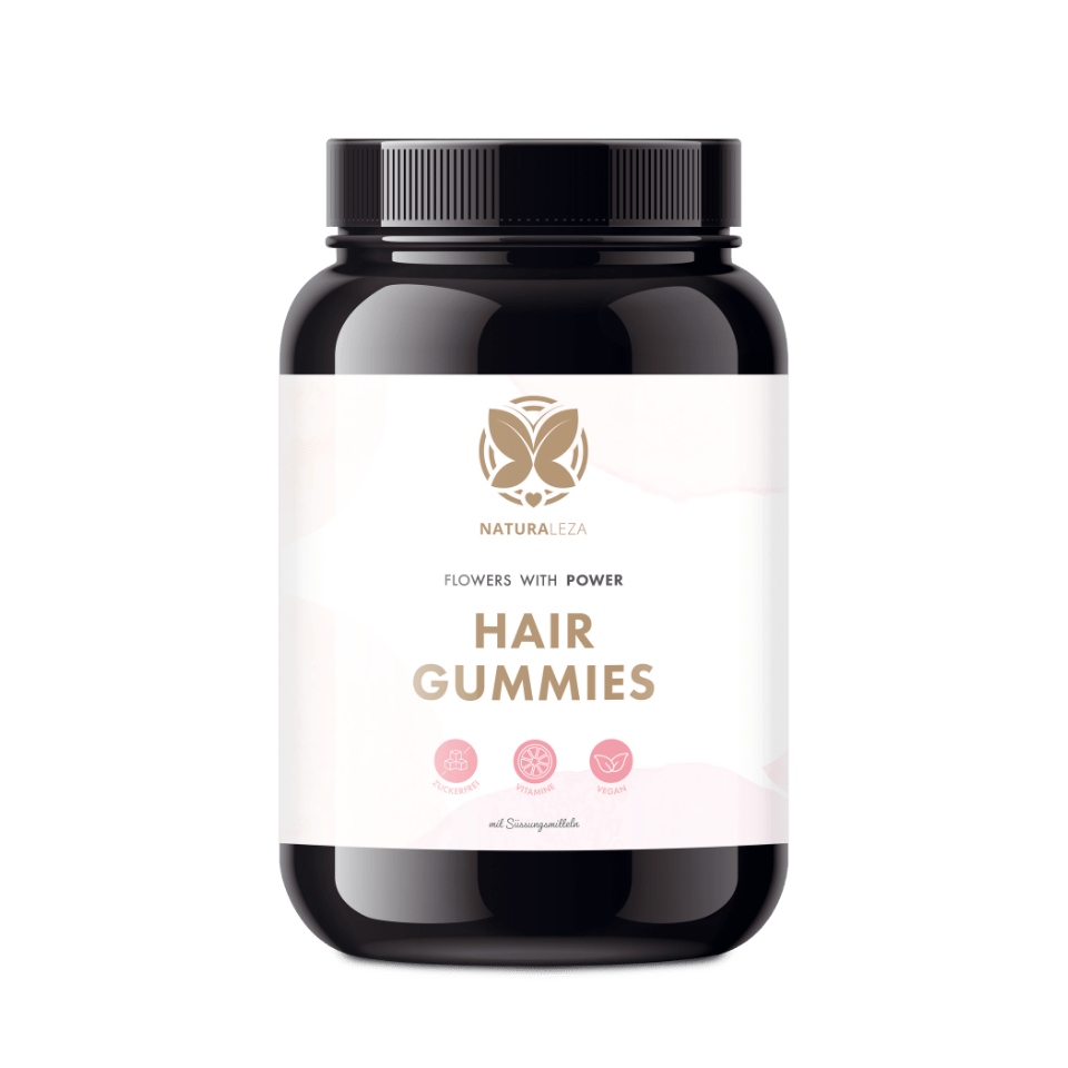 Hair Gummies von Naturaleza – fruchtige Nahrungsergänzung für Haare & Nägel (60 Stück)