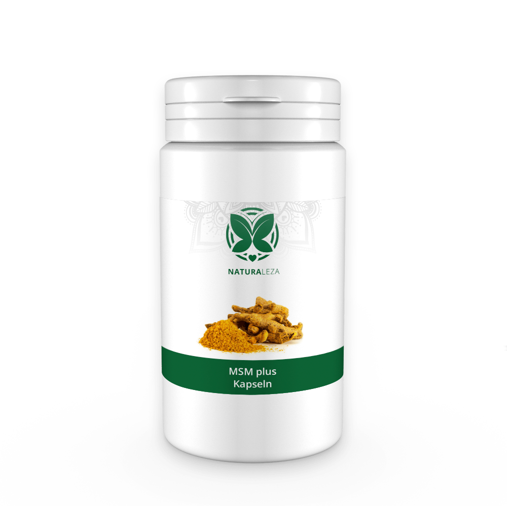 MSM Plus Kapseln mit Kurkuma, Vitamin C & Mineralien – gezielt für Gelenke, Bindegewebe & Beweglichkeit