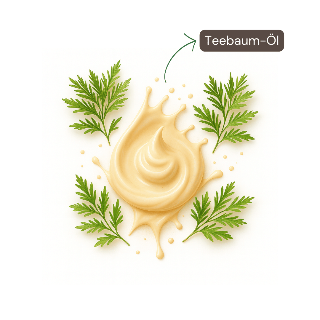 Inhaltsstoffe des Teebaumöl Anti-Schuppen Shampoos von Naturaleza