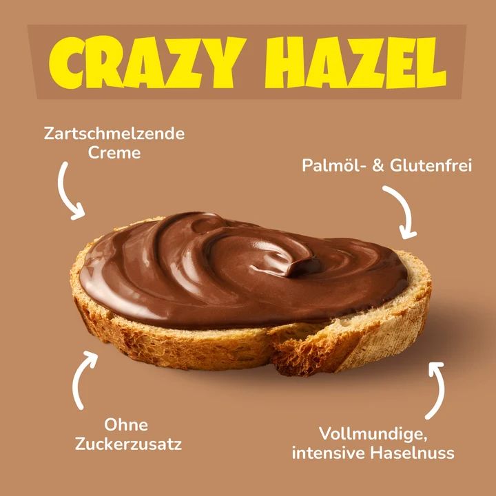 Crazy Hazel Nougat Cream 200g