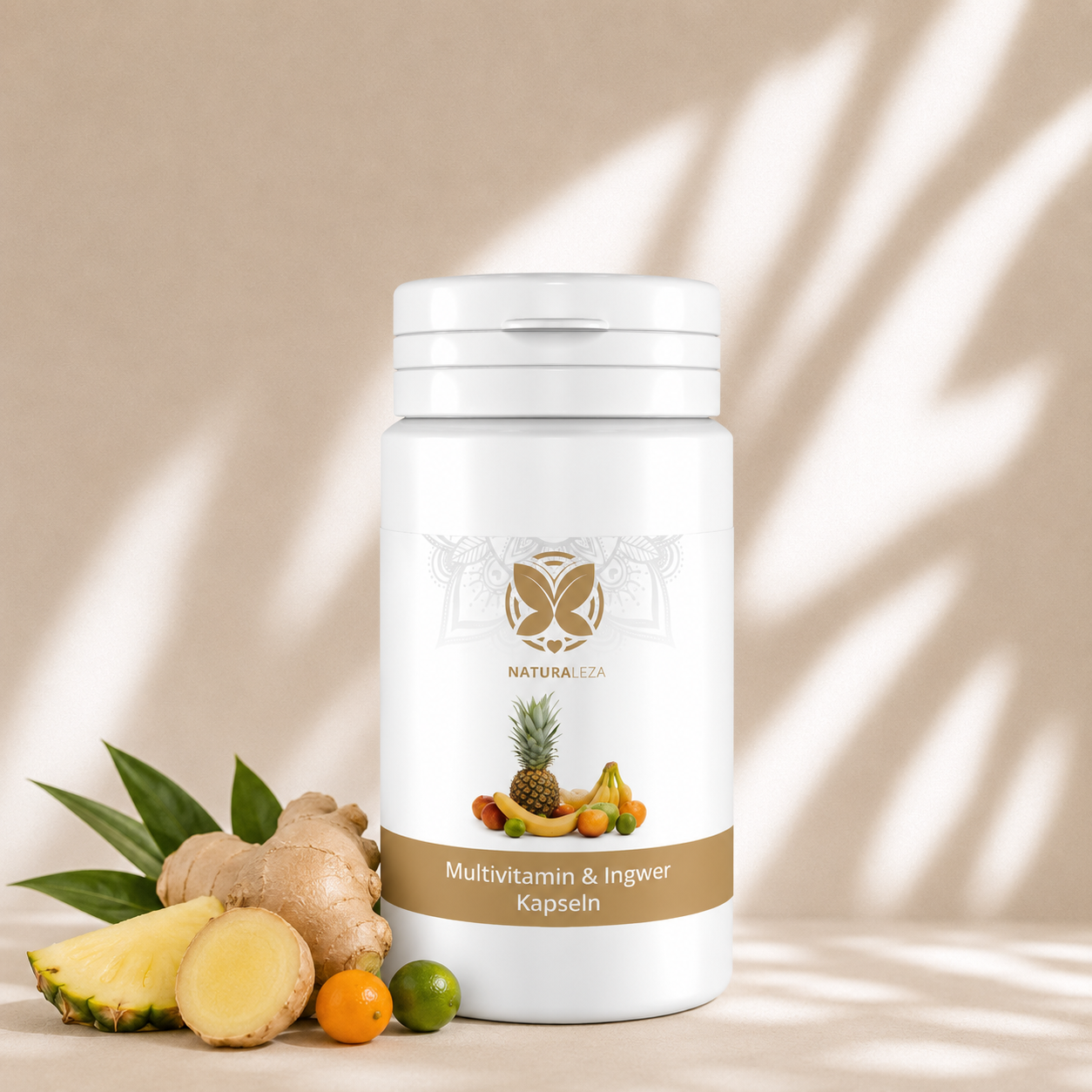 Gélules multivitaminées + gingembre bio