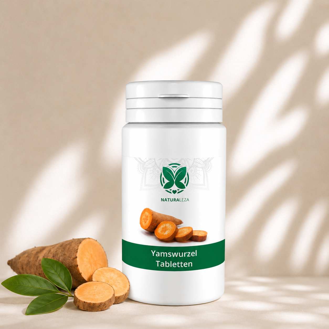 Yam root extract capsules