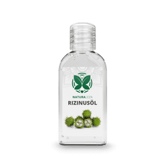 100 % reines, kaltgepresstes Rizinusöl – ideal für Haut, Haare & Wimpernpflege